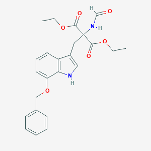 (7'-Benzyloxy-indolymethyl)formamido-malonic Diethyl EsterͼƬ