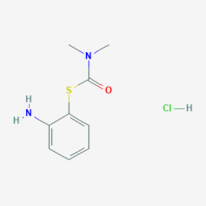 1-[(2-aminophenyl)sulfanyl]-N,N-dimethylformamide hydrochlorideͼƬ