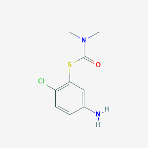 1-[(5-Amino-2-chlorophenyl)sulfanyl]-N,N-dimethylformamideͼƬ