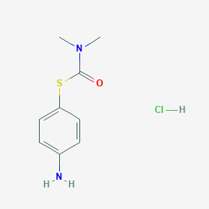 1-[(4-aminophenyl)sulfanyl]-N,N-dimethylformamide hydrochlorideͼƬ