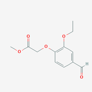 Methyl(2-Ethoxy-4-formylphenoxy)acetate图片