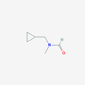 N-(cyclopropylmethyl)-N-methylformamide图片