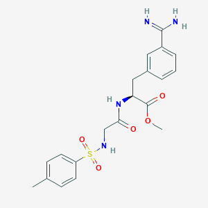 Nalpha-(2-Naphthylsulfonylglycyl)-3-Amidino-D,L-Phenylalanine-IsopropylesterͼƬ