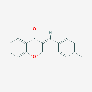 3-[(E)-(4-methylphenyl)methylidene]-2,3-dihydro-4H-chromen-4-oneͼƬ