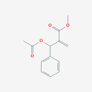 Methyl 2-[(acetyloxy)(phenyl)methyl]acrylate图片