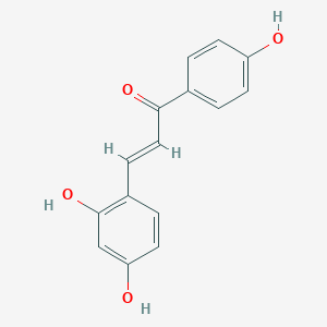 (E)-1-(4-羟基苯基)-3-(2,4-二羟基苯基)-2-丙烯-1-酮图片