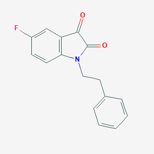 5-Fluoro-1-(2-phenylethyl)-1H-indole-2,3-dioneͼƬ