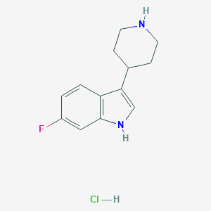 6-Fluoro-3-Piperidin-4-Yl-1h-Indole HydrochlorideͼƬ