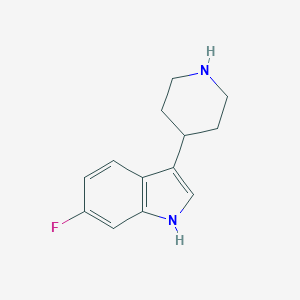 6-Fluoro-3-(piperidin-4-yl)-1H-indoleͼƬ