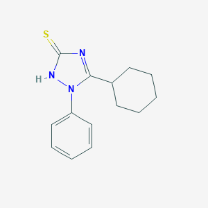 5-Cyclohexyl-1-phenyl-1H-1,2,4-triazole-3-thiolͼƬ