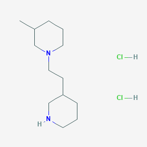 3-Methyl-1-[2-(3-piperidinyl)ethyl]piperidinedihydrochlorideͼƬ