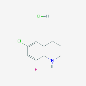 6-chloro-8-fluoro-1,2,3,4-tetrahydroquinoline hydrochlorideͼƬ