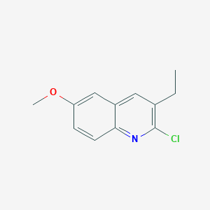 2-Chloro-3-ethyl-6-methoxyquinolineͼƬ