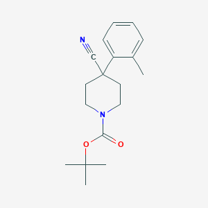 1-Boc-4-cyano-4-(2-methylphenyl)-piperidineͼƬ