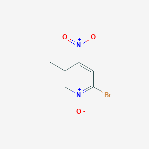 2-Bromo-5-methyl-4-nitropyridine 1-oxideͼƬ