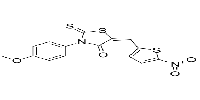 3-?(4-?Methoxyphenyl)?-?5-?[(5-?nitro-?2-?thienyl)?methylene]?-?2-?thioxo-4-?thiazolidinoneͼƬ