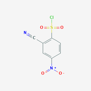 2-Cyano-4-nitrobenzene-1-sulfonyl ChlorideͼƬ