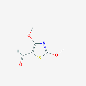 2,4-Dimethoxy-1,3-thiazole-5-carbaldehyde图片