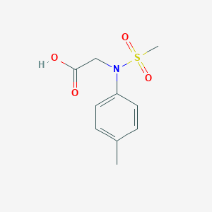 N-(4-Methylphenyl)-N-(methylsulfonyl)glycine图片