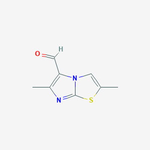 2,6-Dimethylimidazo[2,1-b][1,3]thiazole-5-carbaldehydeͼƬ