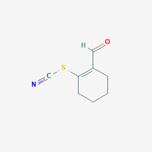 2-thiocyanatocyclohex-1-enecarbaldehydeͼƬ