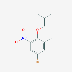 5-Bromo-2-isobutoxy-3-nitrotolueneͼƬ