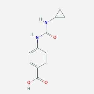 4-[(Cyclopropylcarbamoyl)amino]benzoic Acid图片