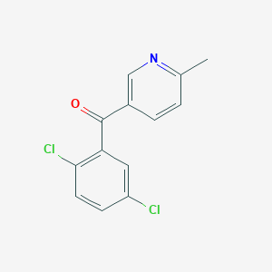 5-(2,5-Dichlorobenzoyl)-2-methylpyridineͼƬ