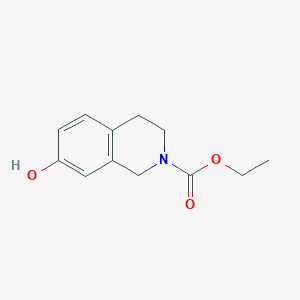 ethyl 7-hydroxy-1,2,3,4-tetrahydroisoquinoline-2-carboxylateͼƬ