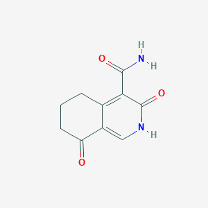 3,8-Dioxo-2,3,5,6,7,8-hexahydro-4-isoquinolinecarboxamide图片