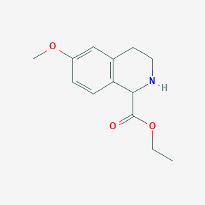 Ethyl 6-Methoxy-1,2,3,4-Tetrahydro-Isoquinoline-1-CarboxylateͼƬ