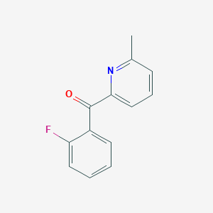 2-(2-Fluorobenzoyl)-6-methylpyridineͼƬ