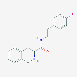 N-[2-(4-Fluorophenyl)ethyl]-1,2,3,4-tetrahydroisoquinoline-3-carboxamideͼƬ