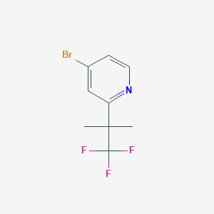 4-BROMO-2-(1,1,1-TRIFLUORO-2-METHYLPROPAN-2-YL)PYRIDINEͼƬ