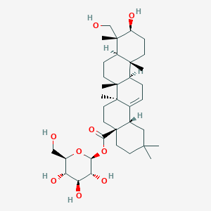 Hederagenin 28-O-beta-D-glucopyranosyl ester图片