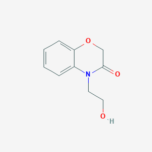 4-(2-hydroxyethyl)-3,4-dihydro-2H-1,4-benzoxazin-3-oneͼƬ