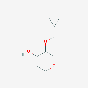 3-(cyclopropylmethoxy)oxan-4-olͼƬ