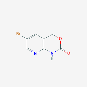 6-Bromo-1,4-dihydro-2H-pyrido[2,3-d][1,3]oxazin-2-one图片