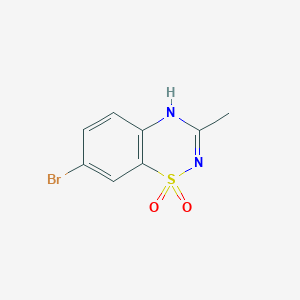 7-bromo-3-methyl-4H-1,2,4-benzothiadiazine-1,1-dioneͼƬ