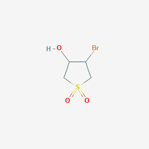 3-Bromo-4-hydroxy-1{6}-thiolane-1,1-dioneͼƬ