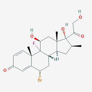 (6,11,16)-6-Bromo-9-fluoro-11,17,21-trihydroxy-16-methylpregna-1,4-diene-3,20-dioneͼƬ