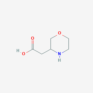 2-(Morpholin-3-yl)acetic acidͼƬ