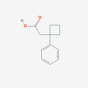 2-(1-Phenylcyclobutyl)acetic acidͼƬ