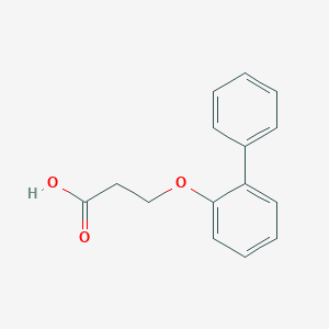 3-(2-phenylphenoxy)propanoic acidͼƬ