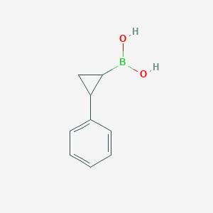 (2-Phenylcyclopropyl)boronic AcidͼƬ