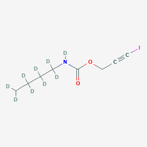 3-Iodo-2-propynyl N-Butylcarbamate-d9图片