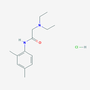 2-?(Diethylamino)?-?N-?(2,?4-?dimethylphenyl)?acetamide HydrochlorideͼƬ