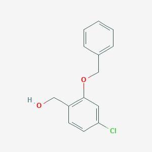 (2-Benzyloxy-4-chlorophenyl)methanolͼƬ