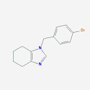 1-[(4-Bromophenyl)methyl]-4,5,6,7-tetrahydro-1H-benzimidazoleͼƬ