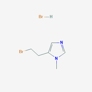 5-(2-Bromoethyl)-1-methyl-1h-imidazole HydrobromideͼƬ